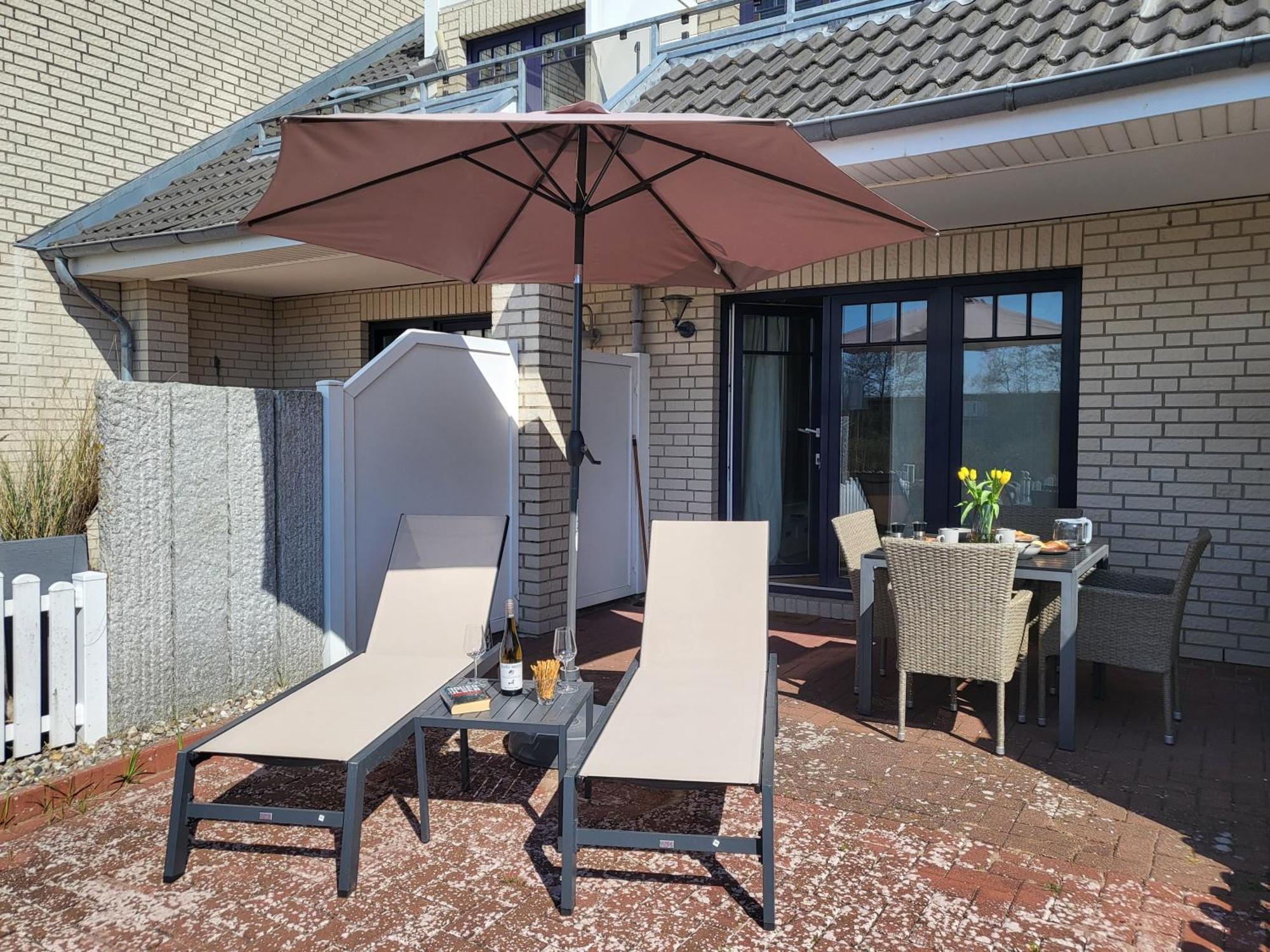 Ferienwohnung Deichglueck - Direkt Am Boehler Sandstrand Sankt Peter-Ording Dış mekan fotoğraf